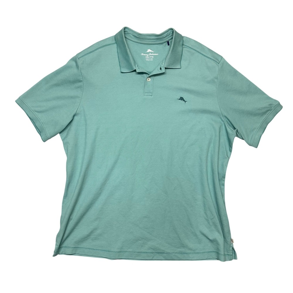 Tommy Bahama Mens Polo Shirt Sz XXL Short Sleeve Stretch‎ Performance Golf Basic